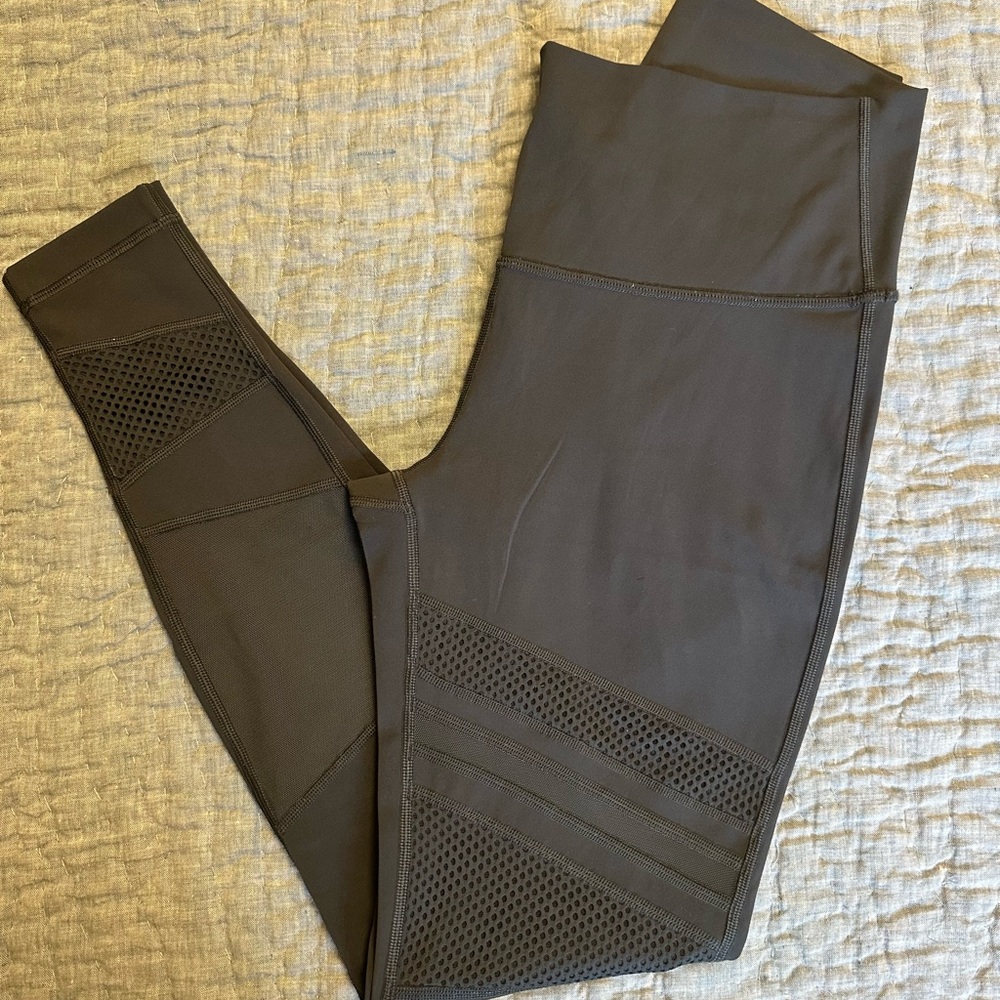 Lululemon Wunder Under Mix & Mesh Leggings